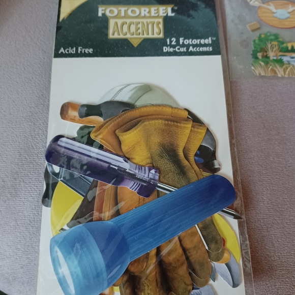 2/$20- Sticker Lot- Army, Camping, Fishing. Scrapbooking Supplies Embellishment… - Picture 5 of 7